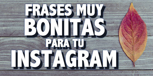 Muy Bonitas Phrases For Your Instagram Profile