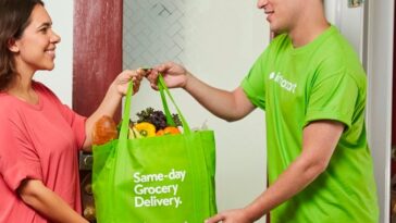 Can I bring my child with me Instacart?