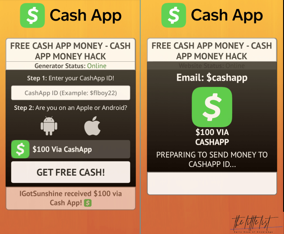 Can someone hack your Cash App with your name?