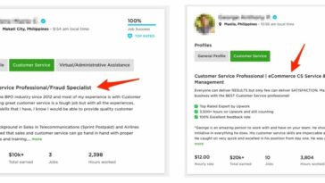 Can two people use same Upwork account?