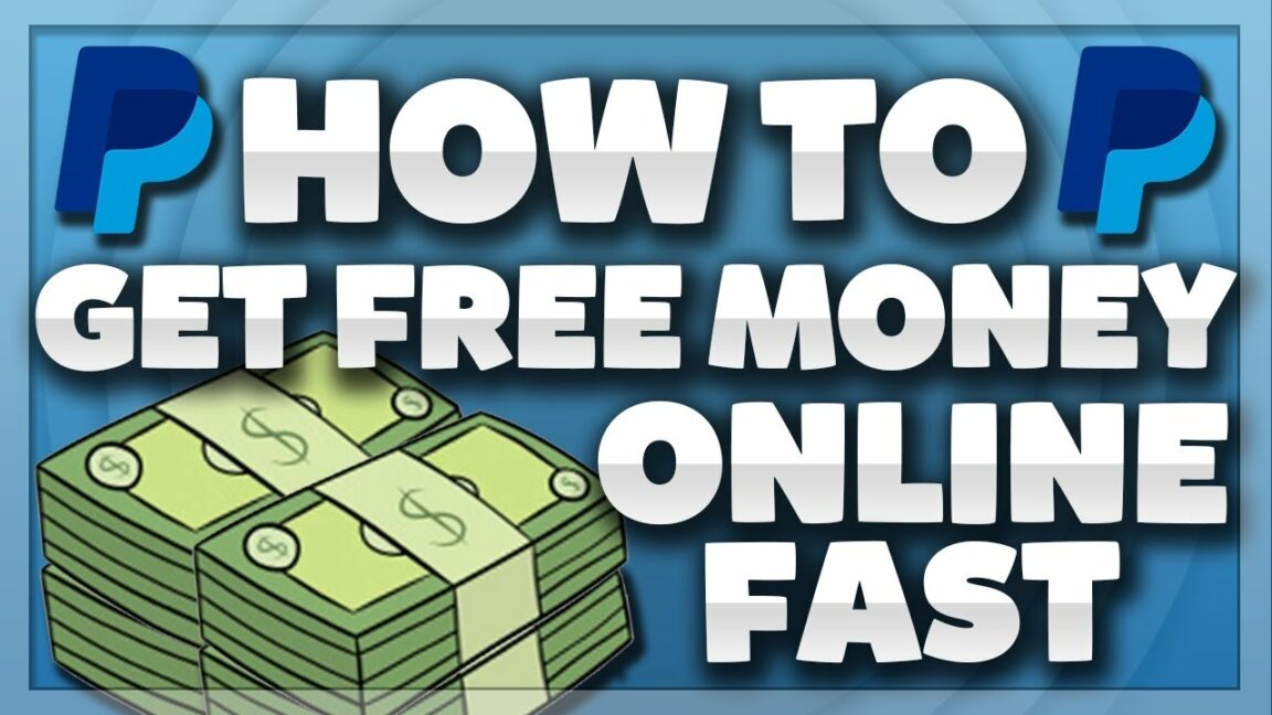 How can I get free money online right now?