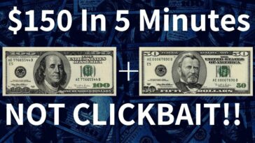 How can I make $20 in 5 minutes?