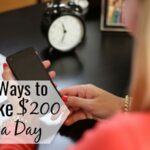 How can I make $200 in a day?