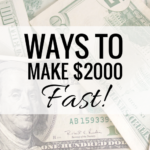 How can I make 2100 dollars fast?