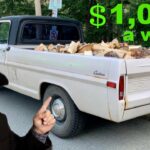 How can I make extra money with my pickup truck?