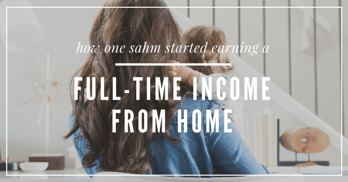 How can I make money full time from home?