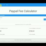 How do I calculate PayPal fees?