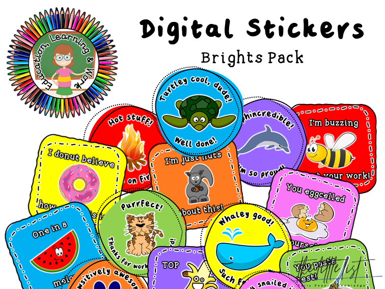 How do digital stickers work?