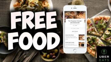 How do you get free food with Uber Eats?
