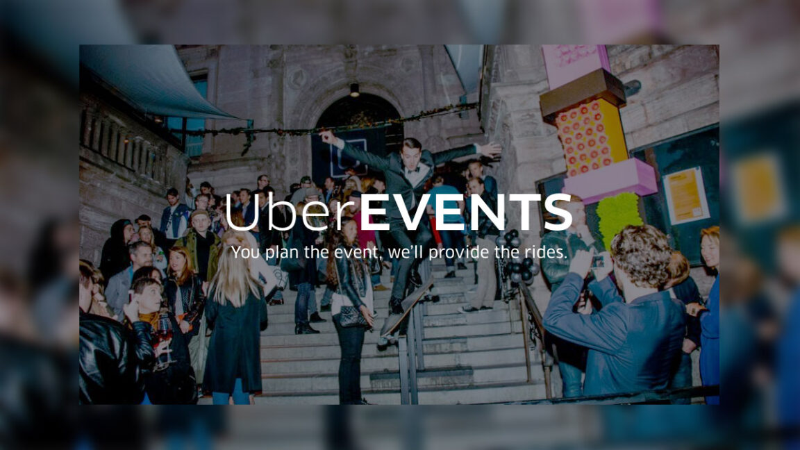 How does Uber event work?