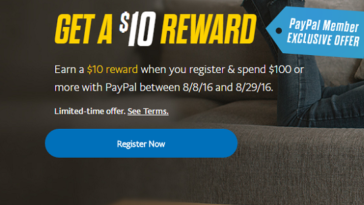 Is PayPal giving free $10?