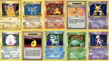 What are 1995 Pokémon cards worth?