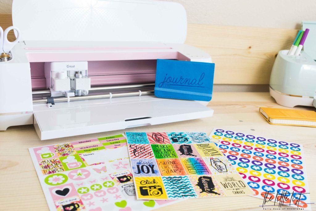 What kind of Cricut vinyl do you use for stickers?