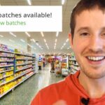 What time do Instacart batches start in the morning?