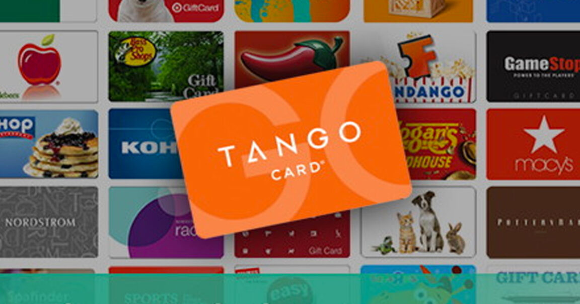 Where can a Tango gift card be used?