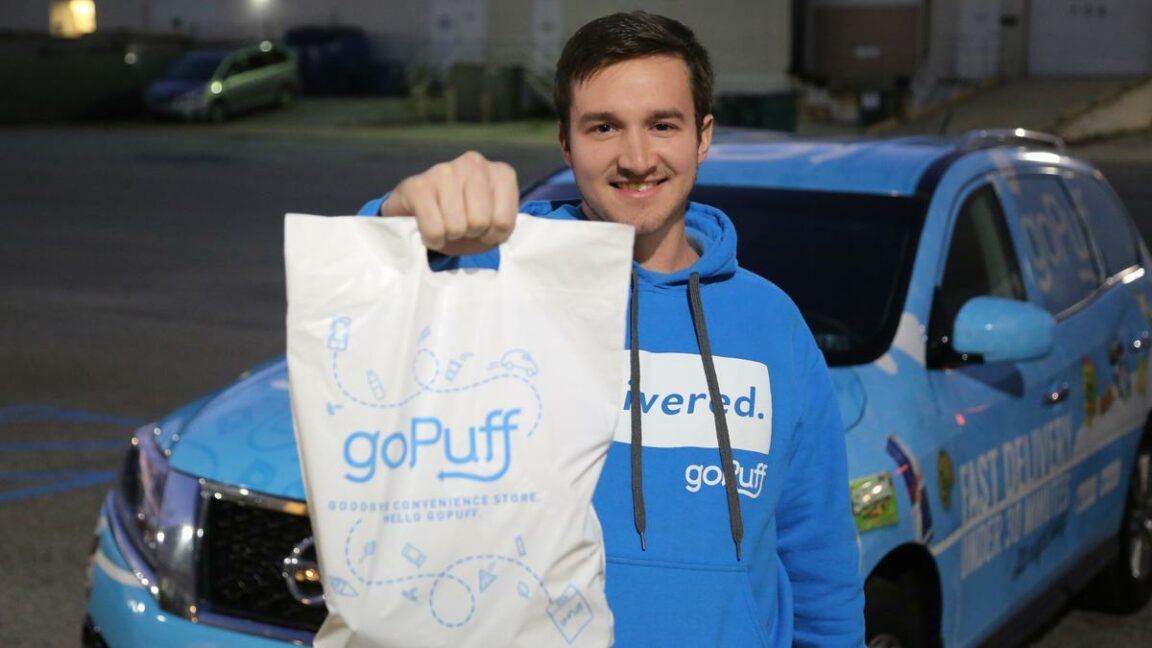 Where is Gopuff located in Baltimore?
