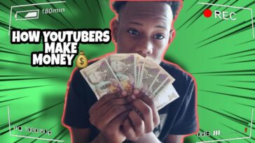 Who gives money to the YouTuber?