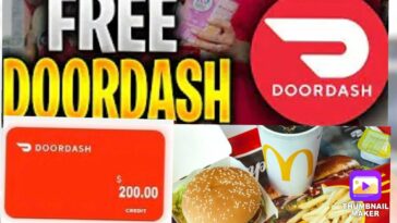 How do you get free food on DoorDash 2022?