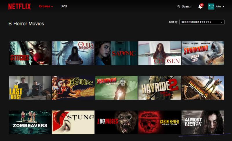 How do you remove content from Netflix?