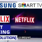 How do you update Netflix on a Samsung TV?