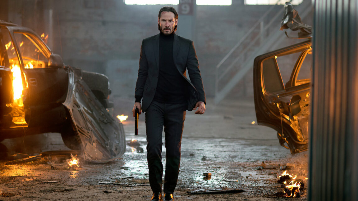 How many parts of John Wick are on Netflix?