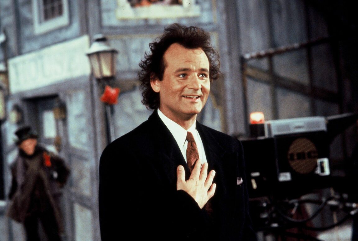 What time is Scrooged on tonight?