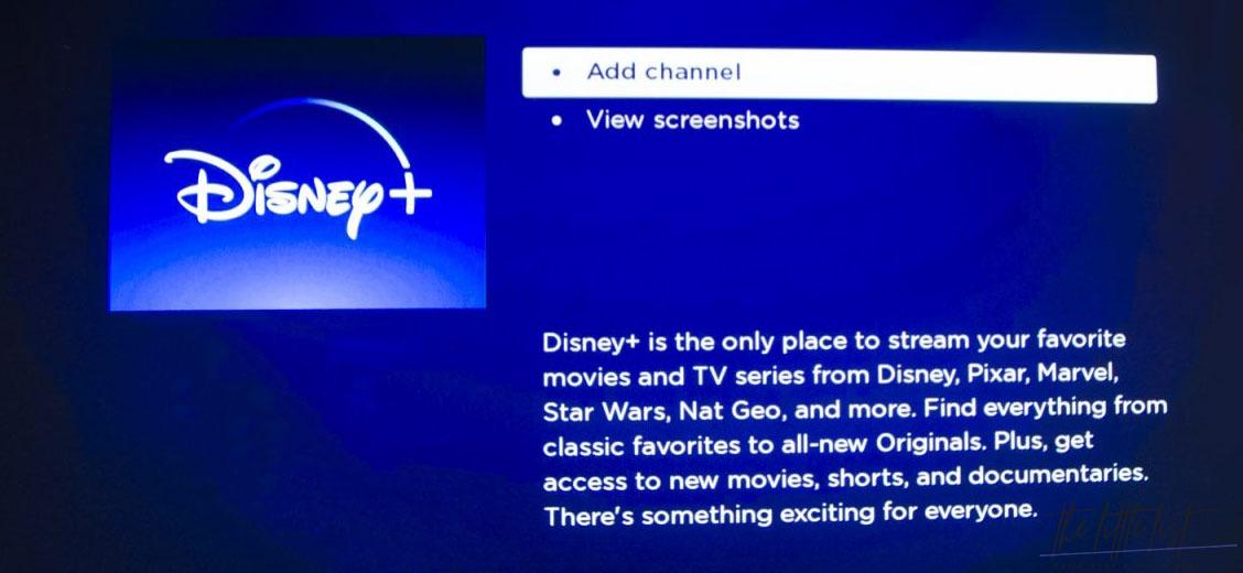 Where do I enter TV code for Disney Plus?