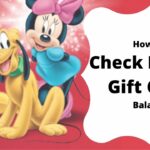 Where is the Disney Gift Card account number?